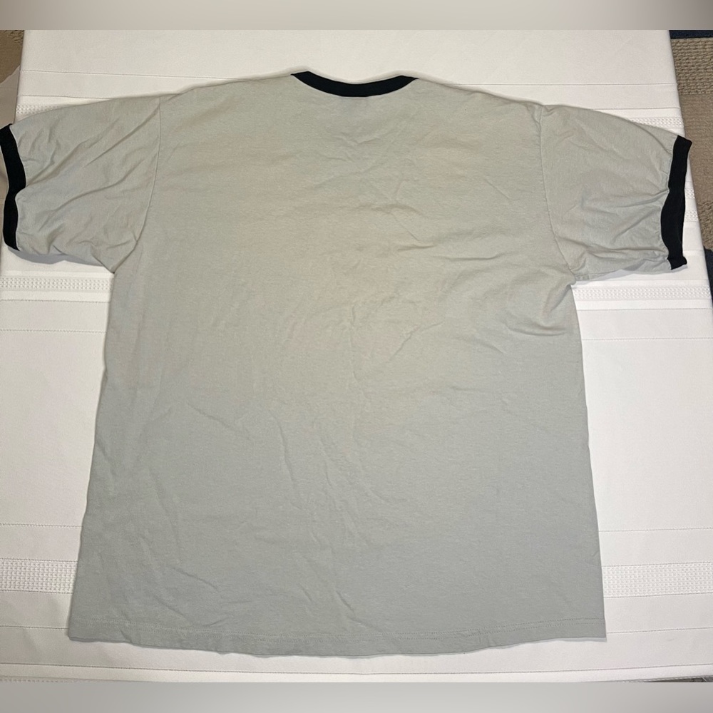 Vintage Motor Brands USA Dodge Charger 1970 Men's Ringer Tee Shirt T-Shirt XL - Picture 2 of 7